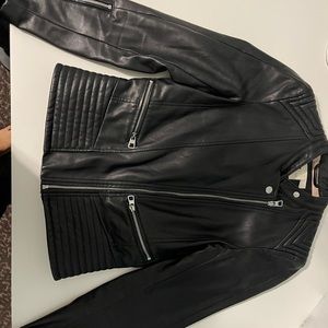 Leather Jacket- H&M